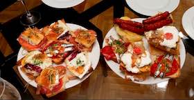 Канапе с лососем Канапе с лососем